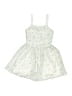 Truce 100% Polyester Stars White Dress Size 7 - 8 - photo 1