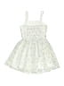 Truce 100% Polyester Stars White Dress Size 7 - 8 - photo 2