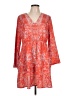 Unbranded Paisley Orange Casual Dress Size L - photo 1