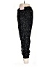 Serra 100% Polyester Stars Black Casual Pants Size L - photo 5