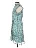 Sam Edelman 100% Polyester Paisley Blue Cocktail Dress Size 2 - photo 5
