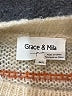 Grace & Mila Stripes Pink Pullover Sweater Size M - photo 7