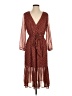 J.Crew Polka Dots Burgundy Cocktail Dress Size 2 - photo 1