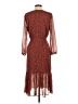 J.Crew Polka Dots Burgundy Cocktail Dress Size 2 - photo 2