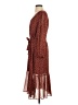 J.Crew Polka Dots Burgundy Cocktail Dress Size 2 - photo 5