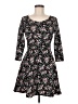 Unbranded Floral Black Casual Dress Size M (estimated) - photo 1