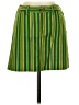 Zara Basic Stripes Green Casual Skirt Size 2 - photo 1