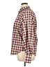 Chaps Checkered-gingham Burgundy Long Sleeve Button-Down Shirt Size XL - photo 5