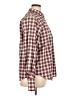 Chaps Checkered-gingham Burgundy Long Sleeve Button-Down Shirt Size XL - photo 4
