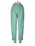 Spirit Solid Teal Casual Pants Size L - photo 1