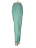 Spirit Solid Teal Casual Pants Size L - photo 4