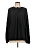 Ramy Brook 100% Polyester Black Long Sleeve Blouse Size L - photo 1