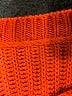 Unbranded 100% Acrylic Orange Pullover Sweater Size S - photo 7