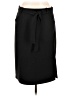 Banana Republic Solid Black Formal Skirt Size 12 - photo 1