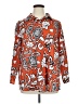 Shein Curve Orange Long Sleeve Polo Size 14 Plus (1) - photo 1
