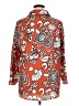 Shein Curve Orange Long Sleeve Polo Size 14 Plus (1) - photo 2