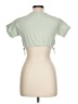 Zara Green Short Sleeve Top Size 10 - photo 2