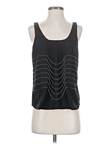 Line & Dot Sleeveless Blouse (view 1)