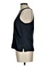 Worth 100% Silk Black Sleeveless Silk Top Size 14 - photo 5