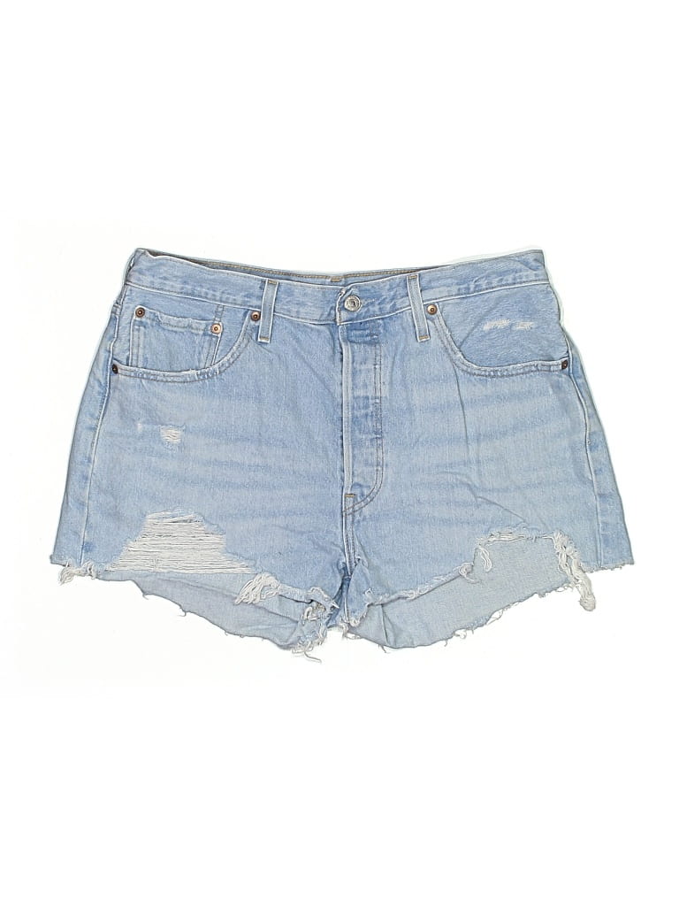 Pre-owned Levi's Denim Shorts In Blue