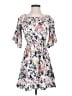 Lulus 100% Rayon Floral White Casual Dress Size S - photo 1