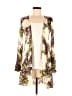 Roberto Cavalli 100% Silk Ivory Kimono Size EU (IT) 42 / US 6 - photo 1
