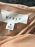 Mable 100% Polyester Orange Romper Size S - photo 3