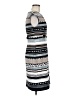 Connected Apparel Graphic Gray Casual Dress Size 6 (petite) - photo 4