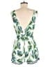 ASOS 100% Polyester Tropical Green Romper Size 2 - photo 2