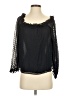 J.Crew 100% Polyester Black 3/4 Sleeve Blouse Size XS - photo 1