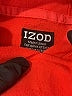IZOD 100% Polyester Orange Pullover Hoodie Size L - photo 7