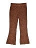 Derek Heart Animal Print Orange Casual Pants Size 7 - photo 2