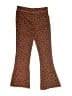 Derek Heart Animal Print Orange Casual Pants Size 7 - photo 1