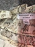 Current Air 100% Polyester Animal Print Silver Long Sleeve Blouse Size L - photo 7