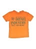 Diesel 100% Cotton Orange Short Sleeve Top Size 6 - photo 1