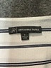 Adrianna Papell Stripes White Short Sleeve Blouse Size S - photo 7