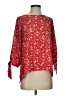 Papermoon 100% Polyester Red 3/4 Sleeve Blouse Size S - photo 1