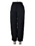 Unbranded Solid Black Casual Pants Size 28 waist (estimated) - photo 2