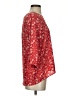Papermoon 100% Polyester Red 3/4 Sleeve Blouse Size S - photo 4