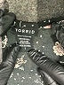 Torrid Floral Black Short Sleeve Blouse Size 1X Plus (1) - photo 7