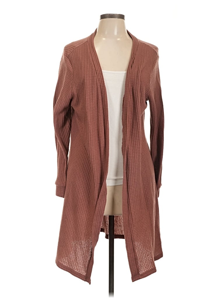 Pre-owned Unbranded Cardigan Sweater In Brown