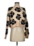 Assorted Brands Animal Print Tan Pullover Sweater Size S - photo 1