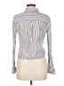 Madewell Stripes Silver Long Sleeve Button-Down Shirt Size M - photo 2