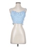 Princess Polly 100% Polyester Blue Sleeveless Top Size 0 - photo 1