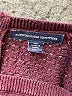 American Eagle Outfitters Burgundy Pullover Sweater Size M - photo 7