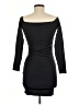 Bershka Solid Black Cocktail Dress Size M - photo 2