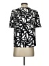 J.Crew 365 100% Polyester Black Short Sleeve Blouse Size 0 - photo 2