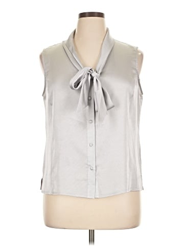 Tahari by ASL Sleeveless Blouse (view 1)