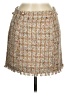 Walter Baker 100% Polyester Tweed Tan Casual Skirt Size 8 - photo 1