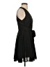 Unbranded 100% Polyester Solid Black Casual Dress Size S - photo 4